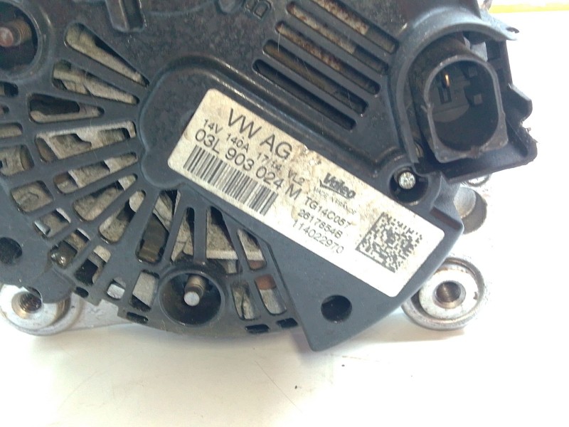 Recambio de alternador para skoda rapid spaceback (nh1) 1.2 tsi referencia OEM IAM 03L903024M  