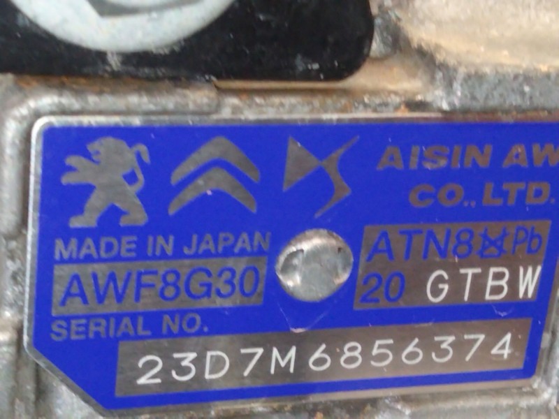 Recambio de caja cambios para peugeot referencia OEM IAM 20GTBW  