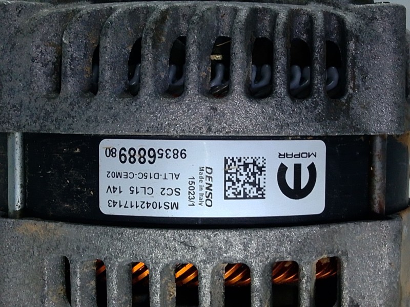 Recambio de alternador para peugeot referencia OEM IAM   