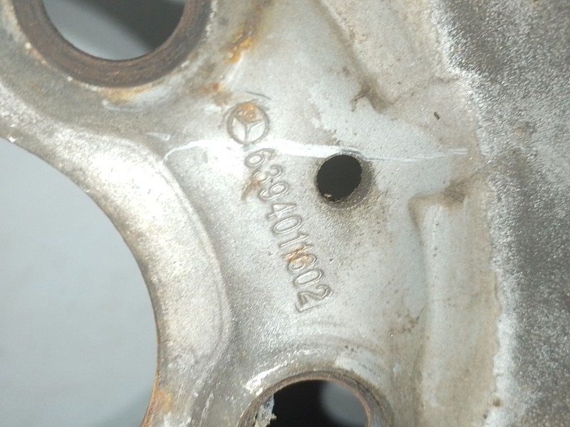 Recambio de llanta hierro para mercedes-benz vito / mixto furgoneta (w639) 109 cdi (639.601, 639.603, 639.605) referencia OEM IA