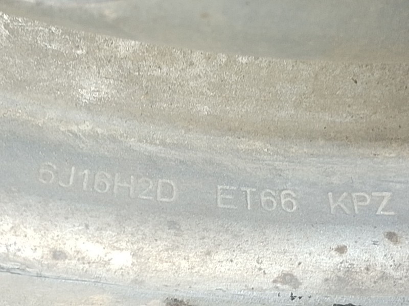 Recambio de llanta hierro para nissan interstar furgoneta (x70) dci 100 referencia OEM IAM KBA44544  