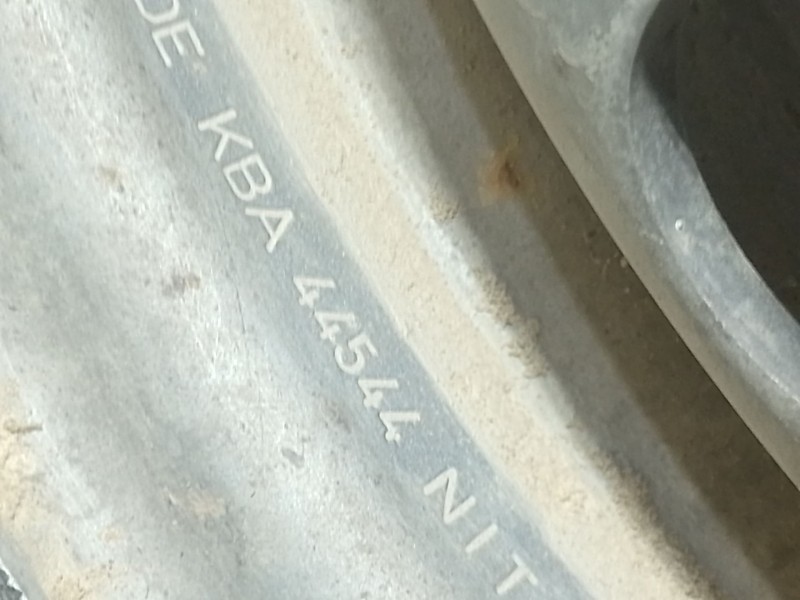 Recambio de llanta hierro para nissan interstar furgoneta (x70) dci 100 referencia OEM IAM KBA44544  