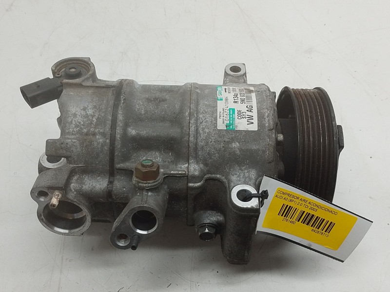 Recambio de compresor aire acondicionado para audi a3 (8p1) 2.0 tdi referencia OEM IAM 5N0820803  