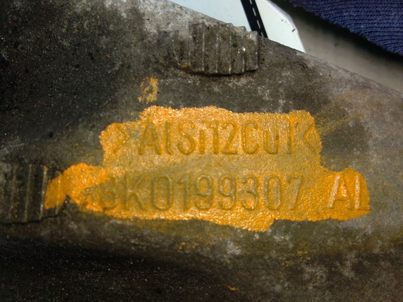 Recambio de soporte motor para audi a5 (8t3) 1.8 tfsi referencia OEM IAM 8K0199307  