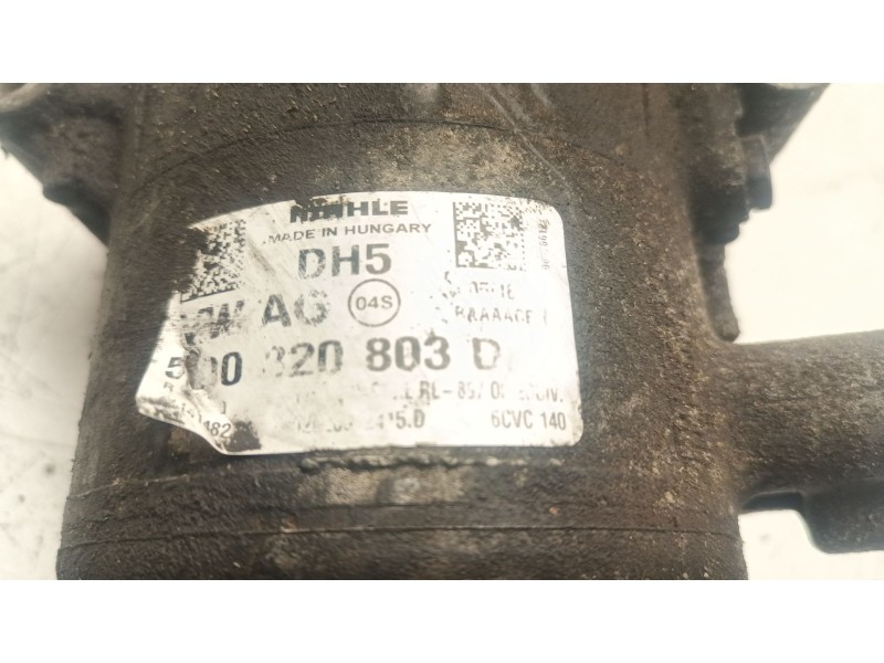 Recambio de compresor aire acondicionado para skoda rapid spaceback (nh1) 1.2 tsi referencia OEM IAM 820803D  
