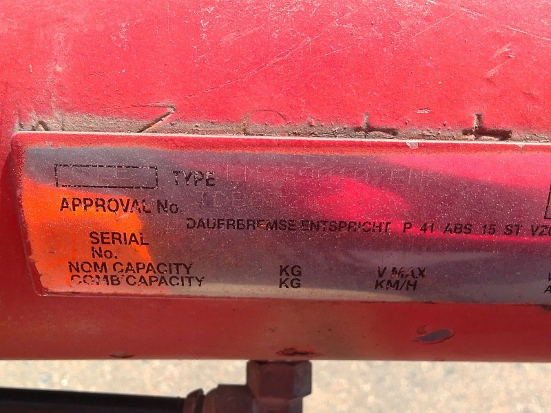 Recambio de eje remolque para prim-ball st octopussy referencia OEM IAM   