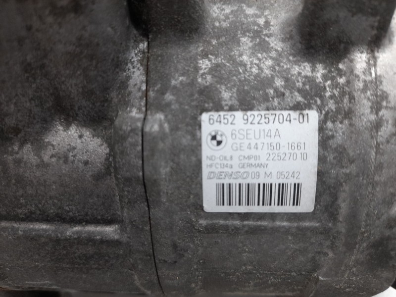 Recambio de compresor aire acondicionado para bmw 1 (f20) 120 d referencia OEM IAM 6452922570401  