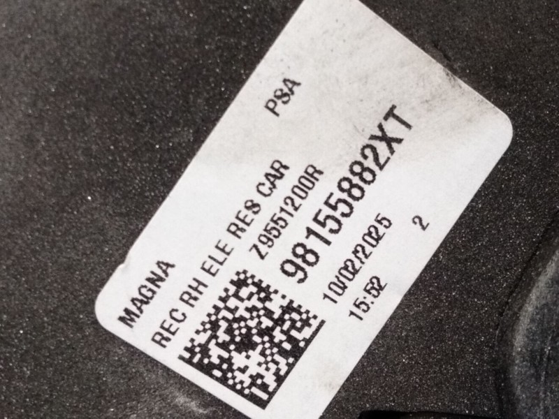 Recambio de retrovisor derecho para citroën jumpy iii caja/chasis (v_) 1.6 bluehdi 95 referencia OEM IAM 98155882XT  