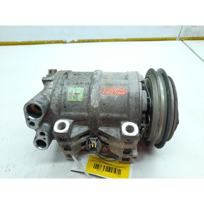 Recambio de compresor aire acondicionado para nissan np300 pickup (d22) 2.5 dci 4x4 referencia OEM IAM   