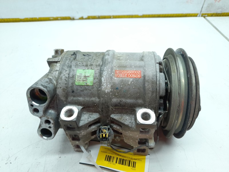 Recambio de compresor aire acondicionado para nissan np300 pickup (d22) 2.5 dci 4x4 referencia OEM IAM   