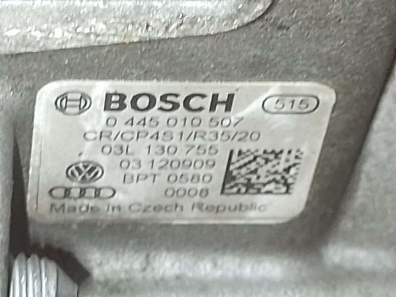 Recambio de motor completo para audi tt (8j3) 2.0 tdi quattro referencia OEM IAM CBB  