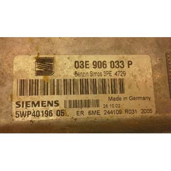Recambio de centralita motor uce para seat ibiza (6l1) stella referencia OEM IAM 03E906033P 67 5WP4019605