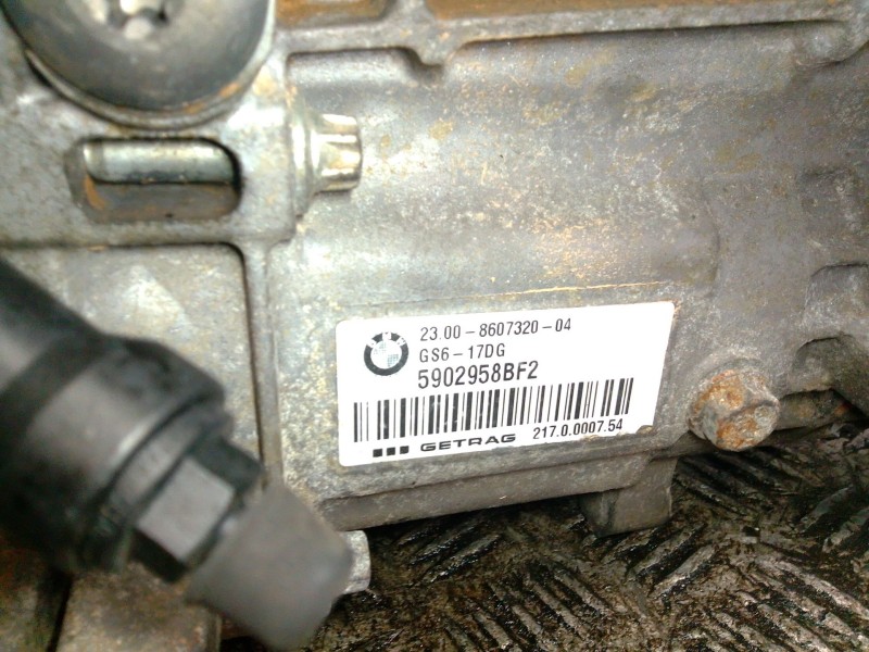 Recambio de caja cambios para bmw 1 (f20) 120 d referencia OEM IAM GS617DG  