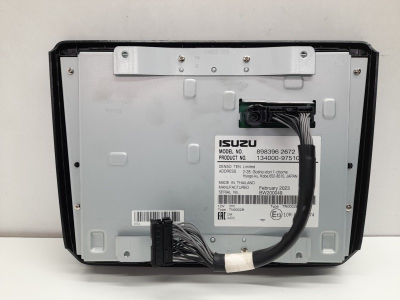 Recambio de pantalla multifuncion para isuzu d-max iii (tfr, tfs) 1.9 ddi (tfr87j, tfr87) referencia OEM IAM   