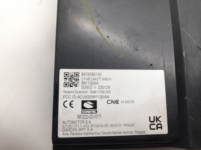 Recambio de modulo electronico para isuzu d-max iii (tfr, tfs) 1.9 ddi (tfr87j, tfr87) referencia OEM IAM   