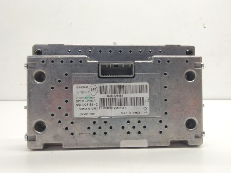 Recambio de pantalla multifuncion para renault vel satis (bj0) expression referencia OEM IAM   