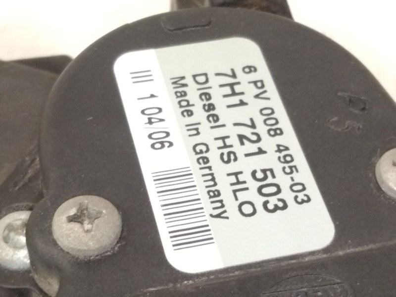Recambio de pedal acelerador para volkswagen transporter t5 autobús (7hb, 7hj, 7eb, 7ej) 1.9 tdi referencia OEM IAM   