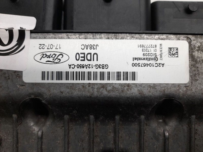 Recambio de centralita motor uce para ford ranger (tke) 2.2 tdci 4x4 referencia OEM IAM GB3G12A650CA 872777691 A2C10467500