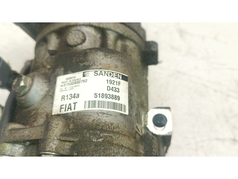 Recambio de compresor aire acondicionado para fiat doblo cargo (263_) 1.3 d multijet (263wxu1a) referencia OEM IAM 51893889  