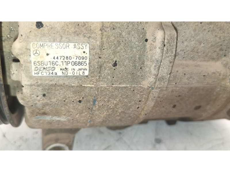 Recambio de compresor aire acondicionado para mercedes-benz clase c (w204) c 220 cdi (204.002) referencia OEM IAM A0008302700  