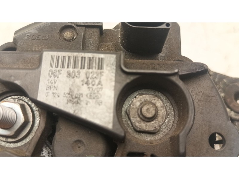 Recambio de alternador para seat leon (1p1) 2.0 tdi referencia OEM IAM 06F903023F  