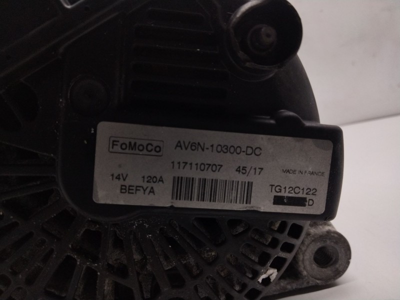 Recambio de alternador para ford transit connect monospace 1.5 tdci referencia OEM IAM AV6N10300DC  
