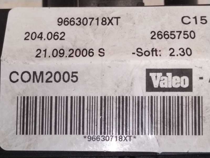 Recambio de anillo airbag para peugeot 207/207+ (wa_, wc_) 1.6 hdi referencia OEM IAM 96630718XT  