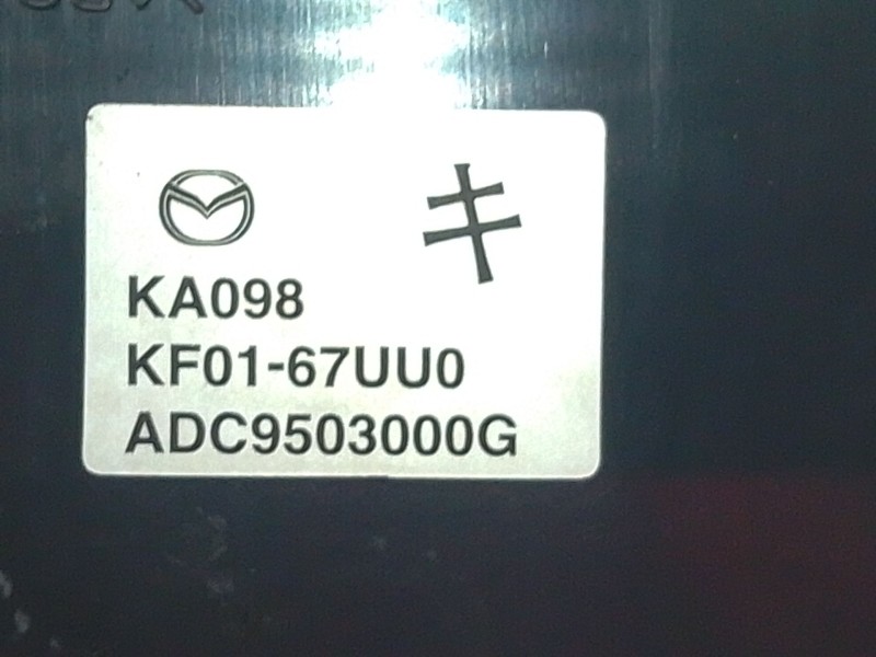 Recambio de modulo electronico para mazda cx-5 (ke, gh) 2.2 d (ke2fw) referencia OEM IAM KF0167UU0  