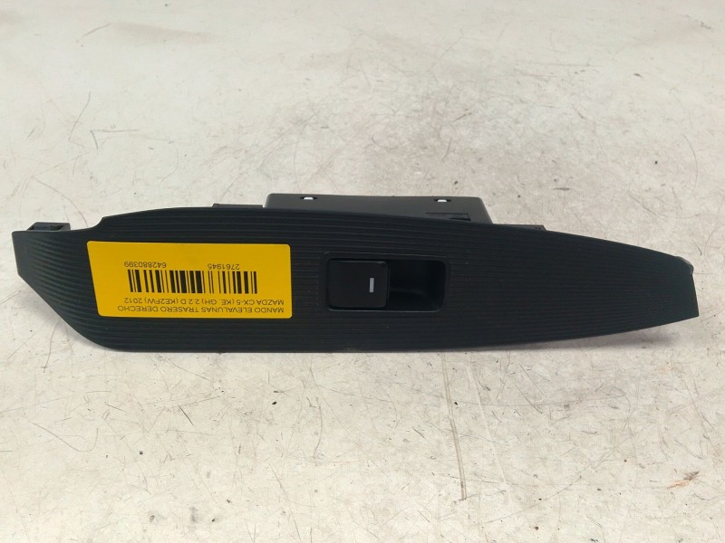 Recambio de mando elevalunas trasero derecho para mazda cx-5 (ke, gh) 2.2 d (ke2fw) referencia OEM IAM KD4566380  