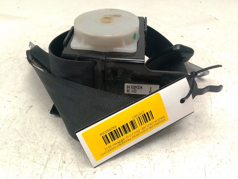 Recambio de enganche cinturon trasero derecho para mazda cx-5 (ke, gh) 2.2 d (ke2fw) referencia OEM IAM   
