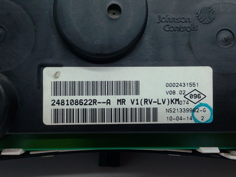Recambio de cuadro instrumentos para dacia dokker furgoneta/monovolumen 1.5 dci 75 / blue dci 75 (fejw, feah) referencia OEM IAM