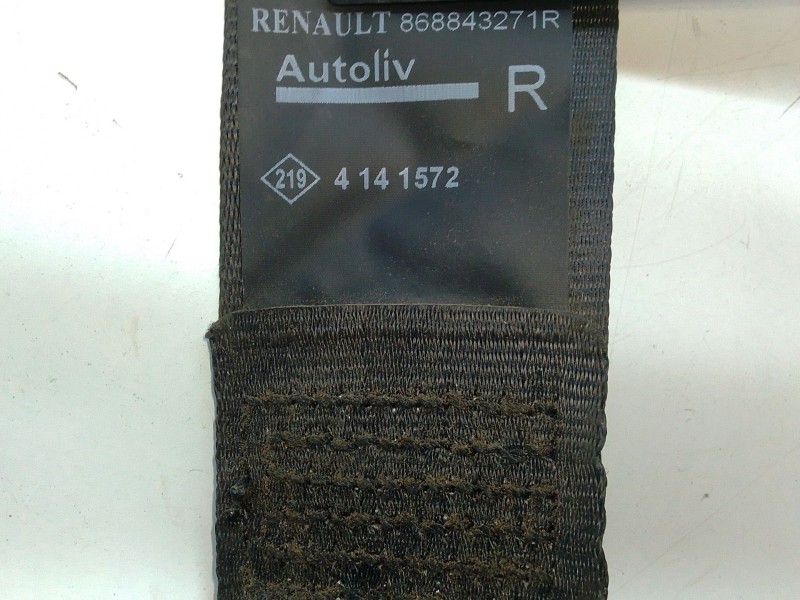 Recambio de cinturon seguridad delantero derecho para dacia dokker furgoneta/monovolumen 1.5 dci 75 / blue dci 75 (fejw, feah) r