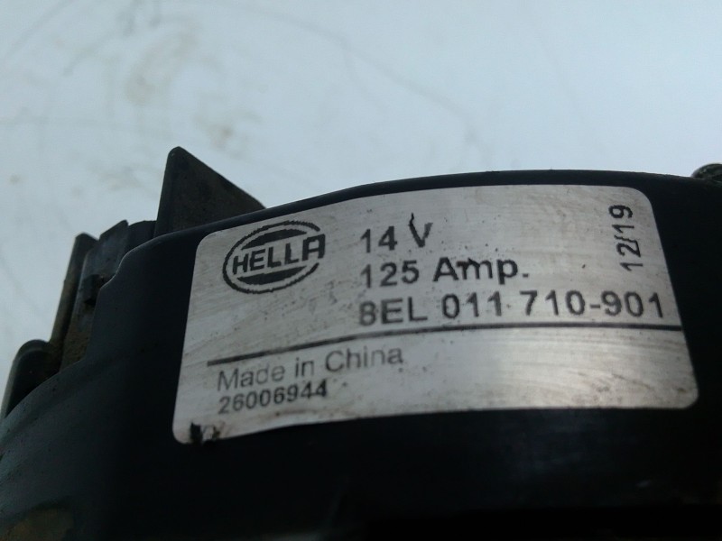 Recambio de alternador para dacia dokker furgoneta/monovolumen 1.5 dci 75 / blue dci 75 (fejw, feah) referencia OEM IAM   