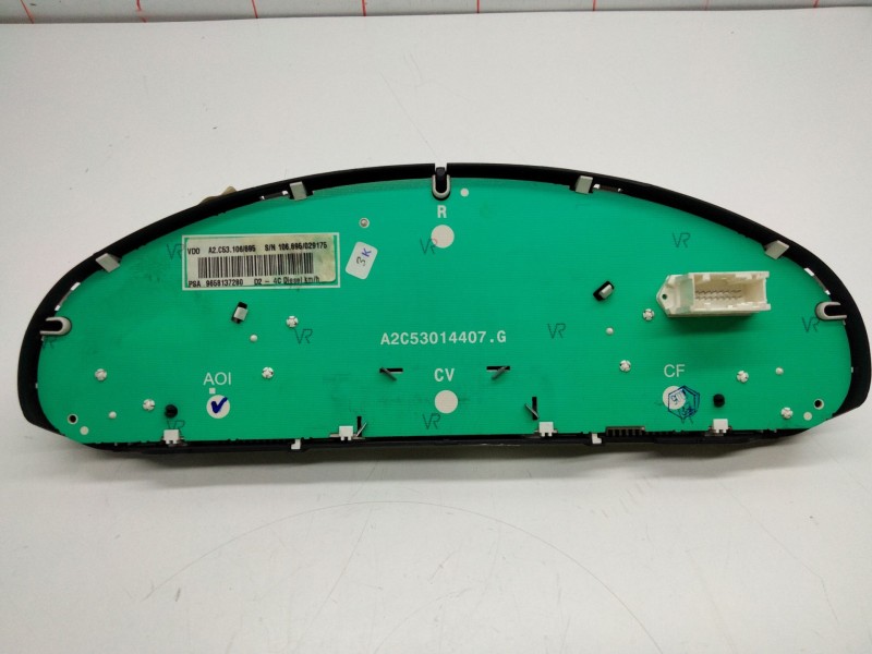 Recambio de cuadro instrumentos para peugeot 407 (6d_) 1.6 hdi 110 (6d9hzc, 6d9hyc) referencia OEM IAM 9658137280  