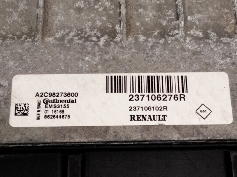 Recambio de centralita motor uce para dacia duster (hs_) 1.2 tce 125 referencia OEM IAM   