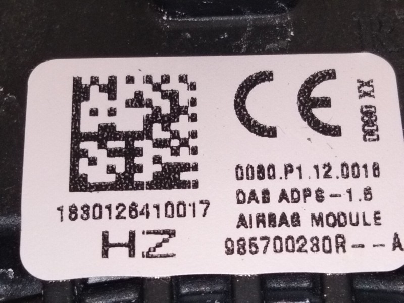 Recambio de airbag delantero izquierdo para renault talisman (lp_) 1.6 tce 150 referencia OEM IAM 985700280R  