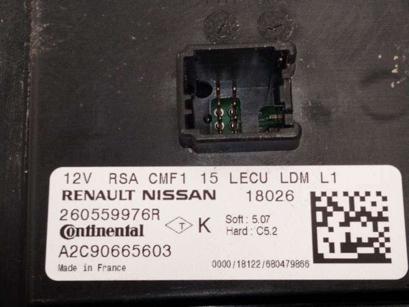Recambio de centralita faros xenon para renault talisman (lp_) 1.6 tce 150 referencia OEM IAM 260559976R A2C90665603 
