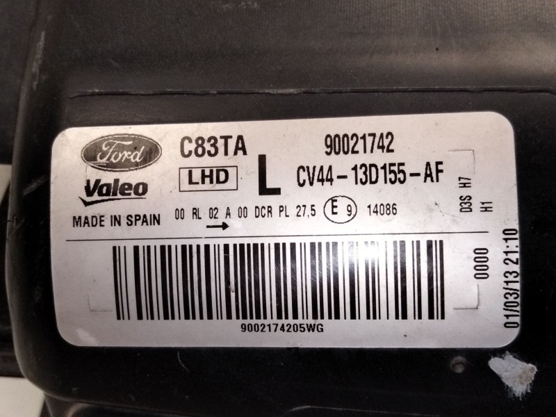 Recambio de faro izquierdo para ford kuga i 2.0 tdci referencia OEM IAM CV4413D155AF  