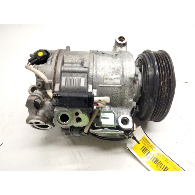 Recambio de compresor aire acondicionado para mercedes-benz clase a (w176) a 200 cdi / d (176.008) referencia OEM IAM   