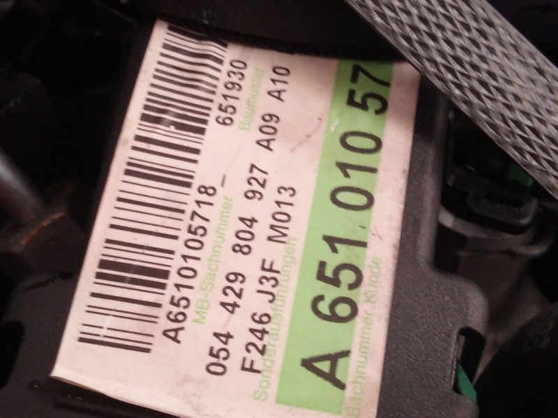 Recambio de motor completo para mercedes-benz clase a (w176) a 200 cdi / d (176.008) referencia OEM IAM   