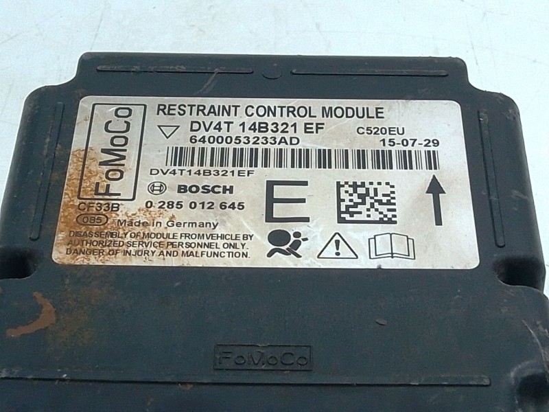 Recambio de centralita airbag para ford kuga i 2.0 tdci referencia OEM IAM DV4T14B321  