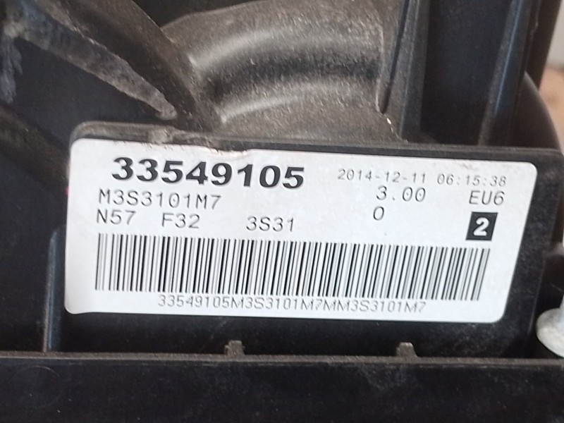 Recambio de motor completo para bmw 4 coupé (f32, f82) 430 d referencia OEM IAM N57D30A  