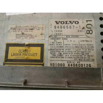 Recambio de sistema audio / radio cd para volvo s80 berlina t6 referencia OEM IAM 9496567-1  