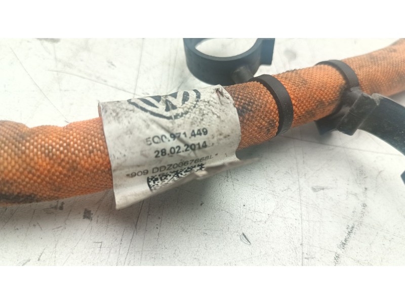 Recambio de cableado caja cambios electrico para volkswagen golf vi (5k1) 2.0 tdi referencia OEM IAM 5Q0971449  