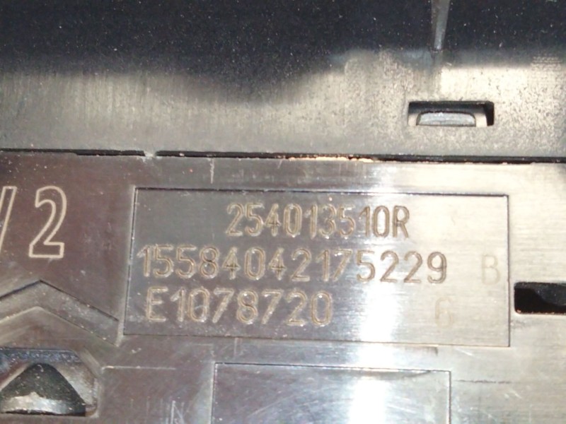 Recambio de mando elevalunas delantero izquierdo para renault talisman (lp_) 1.6 tce 150 referencia OEM IAM 254013510R  