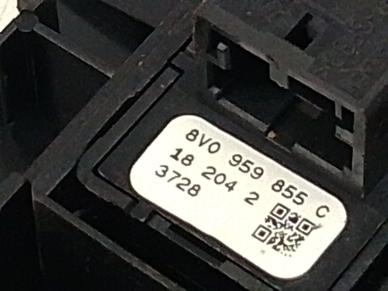 Recambio de mando elevalunas trasero izquierdo para audi q2 (gab, gag) 1.0 tfsi referencia OEM IAM 8V0959855C  