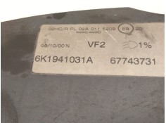 Recambio de faro derecho para seat cordoba (6k1, 6k2) 1.4 16v referencia OEM IAM 6K1941031A   2