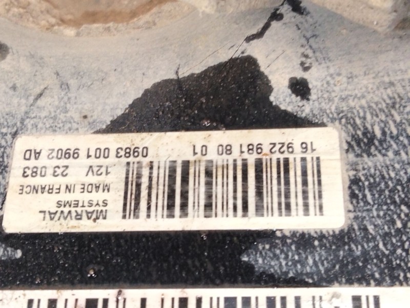 Recambio de deposito aditivo fap adblue para citroën jumpy ii furgoneta 2.0 hdi 125 referencia OEM IAM 1692298180  