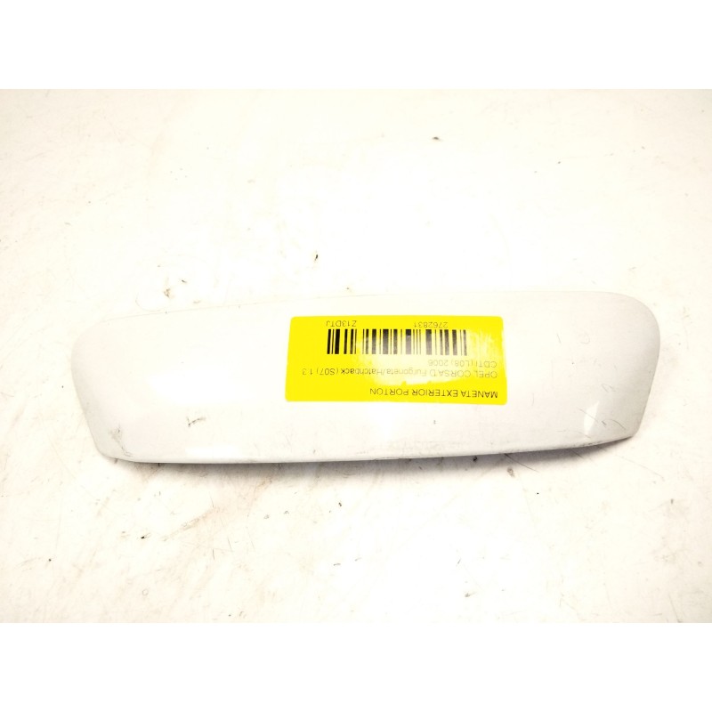 Recambio de maneta exterior porton para opel corsa d furgoneta/hatchback (s07) 1.3 cdti (l08) referencia OEM IAM   