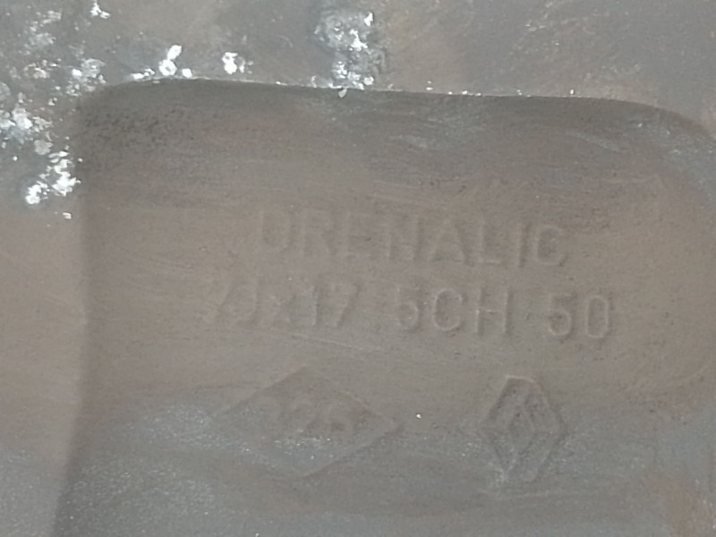 Recambio de llanta aluminio para renault laguna ii (bg0/1_) 2.0 dci (bg1t) referencia OEM IAM 8200367646  